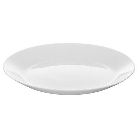 Тарелка десертная, белый, 19 см